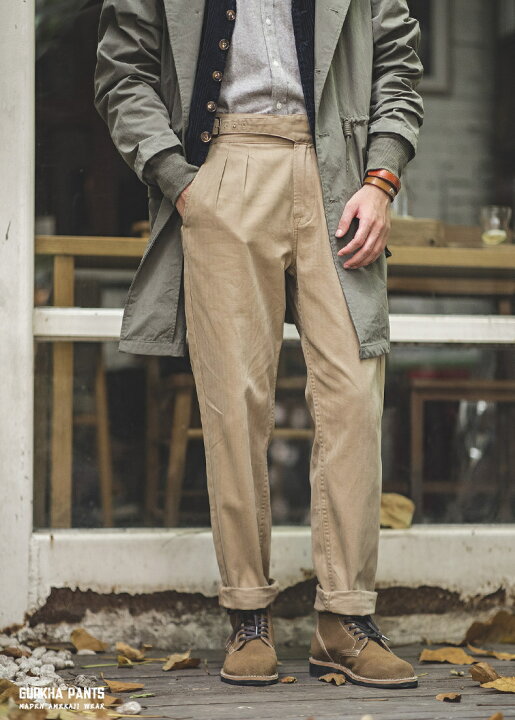 楽天市場】カーゴパンツ メンズ ジーンズ Gurkha pants ロングパンツ 