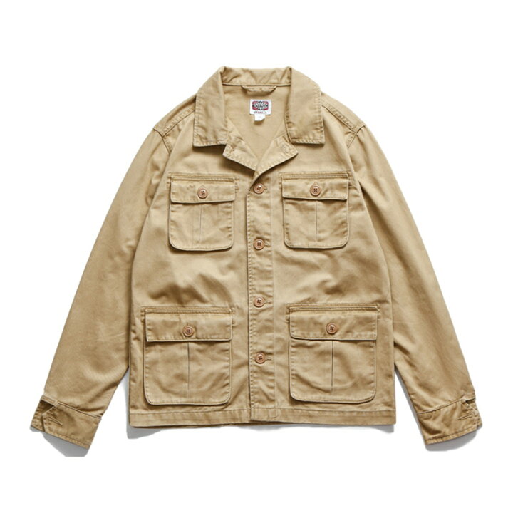 楽天市場 サファリジャケット メンズ おしゃれ 春 秋 Safari Jacket ミリタリーブルゾン ミリタリージャケット 軍事風 アウター コート ブルゾン アメカジ カジュアル 無地 レトロ 全3色 S 2xl Kalany Store