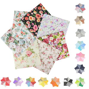  50x50cm 25x25cm 7pcsZbg n z pb`[N i ԕ 100% `FbN hbg qE A XgCv nhCh  | ٖD Gݏ Rbg diy Cotton patchwork y