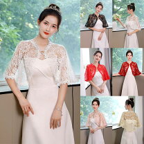 結婚式 ボレロ 花モチーフの通販