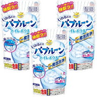 バブルーン トイレボウル トイレの洗浄剤 (らくハピ いれるだけ) 180g *3個セット