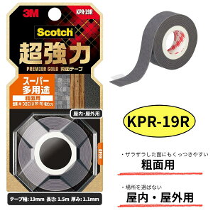 KPR-19R ʃe[v XRb` ͗ʃe[v v~AS[h X[p[pr eʗp 19mm×1.5m×1.1mm 3M ʃe[v 