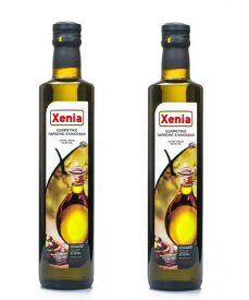 クセニア エキストラバージン オリーブオイル ギリシャ産 250ml お得な2本セット| ギフト ギリシャ お中元 オリーブ 油 オイル マッサージ オイル ヘア マッサージ 油 ドレッシング olive oil パン パスタ ピザ サラダ ポリフェノール　早摘み　フレッシュ　オレイン酸