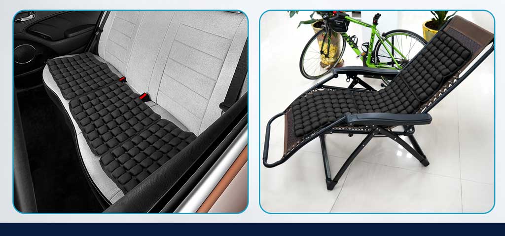 無重力3Dエアクッション/椅子低反発おしゃれオフィスエアークッションヒーター付き水洗いOK