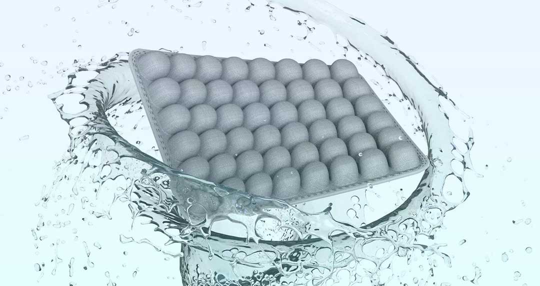 無重力3Dエアクッション/椅子低反発おしゃれオフィスエアークッションヒーター付き水洗いOK