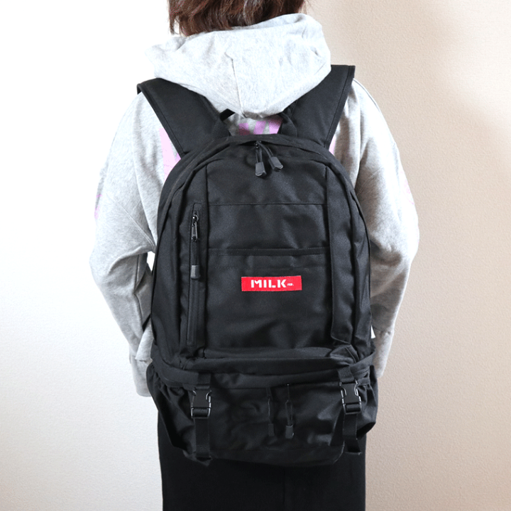 楽天市場】MILKFED. ミルクフェド リュック BIG BACKPACK BAR 2