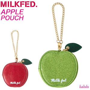 ~NtFh MILKFED. APPLE POUCH }`|[`  Abv GREEN APPLE  `[ ʊw bN V_[obO O[ bh uh v[g 103254054008