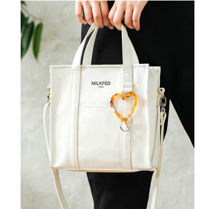 楽天市場】MILKFED. ミルクフェド 【NEO HEART CARABINER】ハート型 