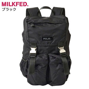 MILKFED. �~���N�t�F�h LOGO PLATE BACKPACK �����b�N ���q ��w�� ��l �ʋ� ���s ��e�� �傫�� PC A4 �� �����b�N�T�b�N �o�b�N�p�b�N �}�U�[�Y�����b�N �V���v�� �J�W���A�� �l�C �o�b�O �u�����h 10