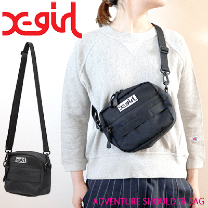 楽天市場 Off X Girl エックスガール ショルダーバッグ レディース ブランド Adventure Shoulder Bag ｋａｌｕｌｕ カルル