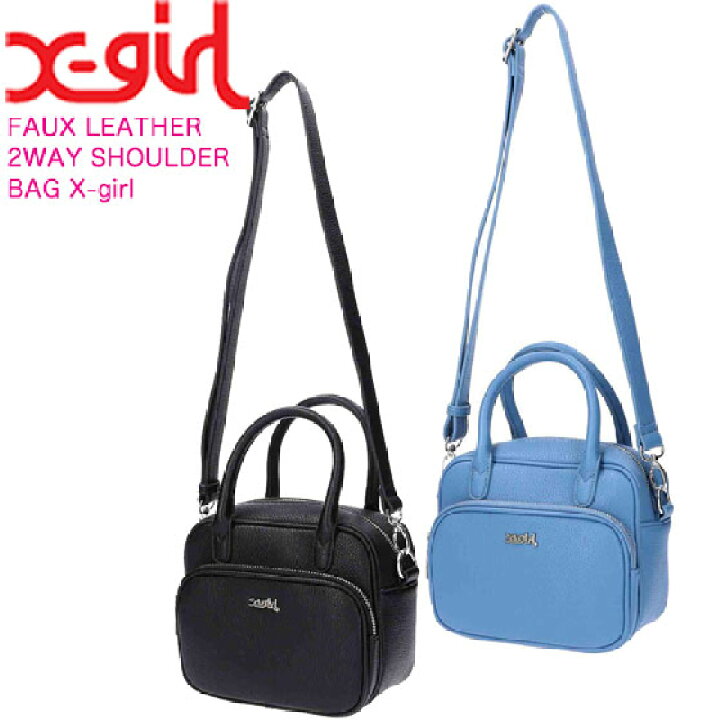 楽天市場】エックスガール バッグ ショルダーバッグ FAUX LEATHER 2WAY 