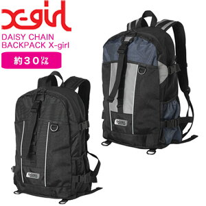 GbNXK[ bN DAISY CHAIN BACKPACK X-girl obNpbN bNTbN fB[X ʊw q w Z w ʋ e A4 PC uh obO fCpbN uh Xg[g 
