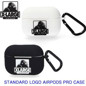 XLARGE エクストララージ エアーポッズ プロ OG AIRPODS PRO CASE ワイヤレスイヤホン ケース ヘッドホンケース イヤホンケース ロゴ カラビナ スマホ 音楽 通勤 通学 プレゼント 101202054009