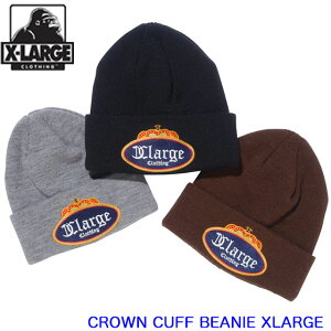 �G�N�X�g�����[�W �j�b�g�L���b�v XLARGE CROWN CUFF BEANIE �����Y �X�q ���b�` �r�[�j�[ 101221051013
