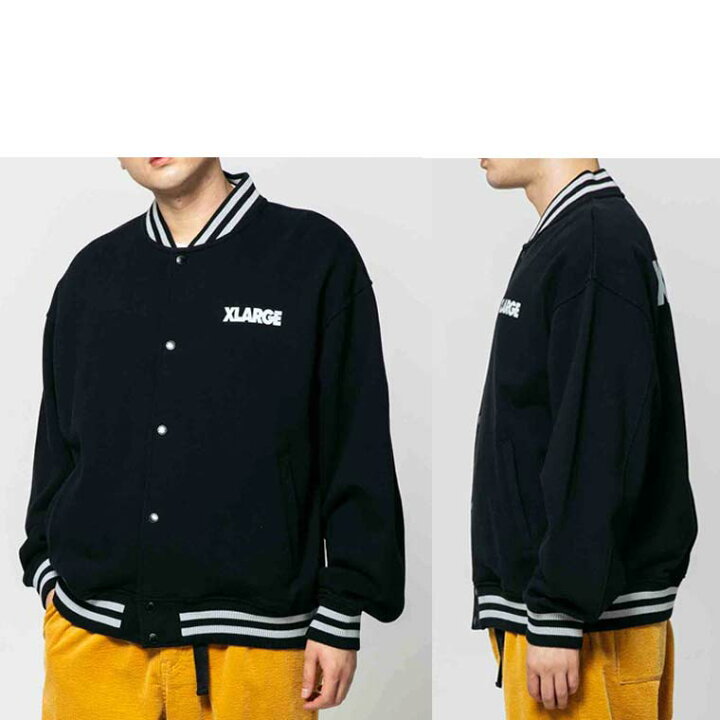楽天市場】【40%OFF】エクストララージ スタジャン【SWEAT VARSITY 