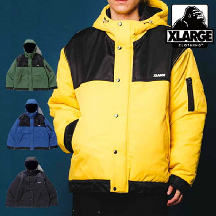 楽天市場】【40%OFF】XLARGE エクストララージ NYLON HOODED JACKET  