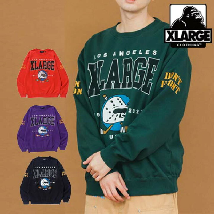楽天市場】【40%OFF】XLARGE エクストララージ トレーナー HOCKEY  