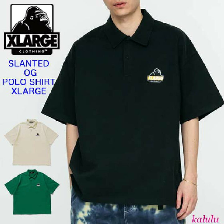 楽天市場】【30%OFF】エクストララージ ポロシャツ SLANTED OG POLO 