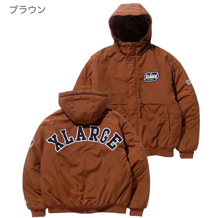 楽天市場】 XLARGE エクストララージ NYLON PUFFER JACKET XLARGE  