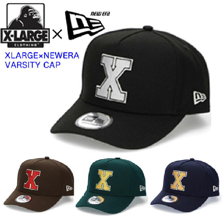 楽天市場】エクストララージ キャップ XLARGE×NEWERA VARSITY CAP 