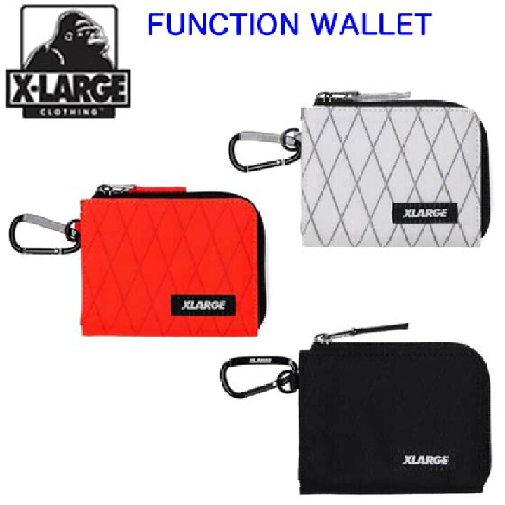 楽天市場】XLARGE エクストララージ 財布 FUNCTION WALLET ウォレット 