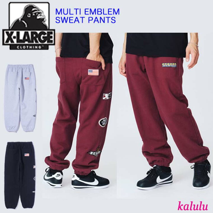 楽天市場】エクストララージ スウェットパンツ MULTI EMBLEM SWEAT 