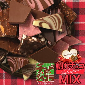 バレンタイン割れチョコミックス　今だけの特別な10種　バレンタイン ギフト 友チョコ 義理チョコ 自分チョコ　東京・自由が丘 チュべドショコラ クーベルチュール割れチョコ