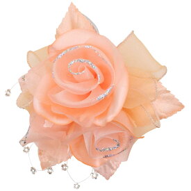 コサージュ フォーマル 人気 シック 上品 巻バラ コサージュ ケースつき付き マグネット 入園式 卒園式 入学式 卒業式 結婚式 母 シルバー ピンク オレンジ パープル ネイビー ブルー ベージュ ホワイト グレー ss(2512)10