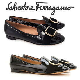 フェラガモ FERRAGAMO ブラック レディース パンプス 0619233 LILAS NERO 海外輸入品