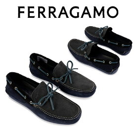 フェラガモ FERRAGAMO メンズ ビジネス シューズ クラシック メンズ ローファー 0582737 MANGO9 BLUE-INK 海外輸入品