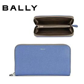 バリー BALLY レザー 長財布 ブルー 6191746 GROSVENORW47 SKY 牛革 小銭入れあり 海外輸入品