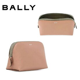 バリー BALLY レザー レディース ラップアラウンド ジッパー財布 ベージュ 6191731 RHONEW66 BLUSH 海外輸入品