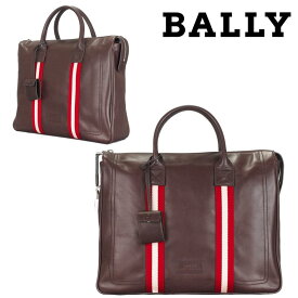 バリー BALLY レザーブリーフケース ビジネスバッグ 6166501 TAJESTMD261 CHOCOLATE ブラウン 海外輸入品