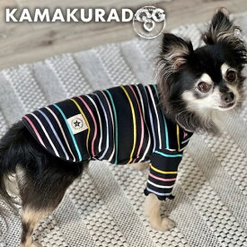 【犬 トップス】ハイネックリフレッシュボーダー 鎌倉DOG トップス 人気