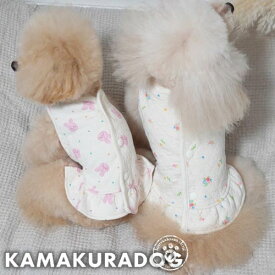 【犬 ワンピース】キルトベストワンピース 鎌倉DOG ワンピース 人気