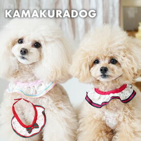 【犬 スカーフ】刺繍ローズスカーフ 鎌倉DOG スカーフ 人気