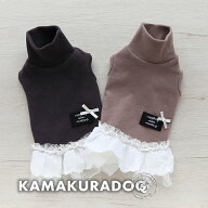 【犬 服 ワンピース】ブランシュワンピ 鎌倉DOG ドレス 人気 ( 犬の服 犬服 小型犬 ワンピース トイプー …