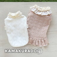 【犬 服 Tシャツ】ハートペタルトップス・ワンピ 鎌倉DOG ワンピース 人気 ( 犬の服 犬服 小型犬 ワンピ…