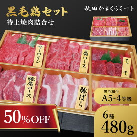 ★半額！4日20:00〜 11日09:59★ 国産 牛豚鶏 特上 焼肉詰め合わせ480g 牛肉 A4 A5ランク 送料無料 秋田県産 贈り物 ギフト お肉 お取り寄せ 高級 焼肉 焼き肉 鉄板焼 すき焼き しゃぶしゃぶ 比内地鶏　八幡平ポーク ヒレミスジ ランプ