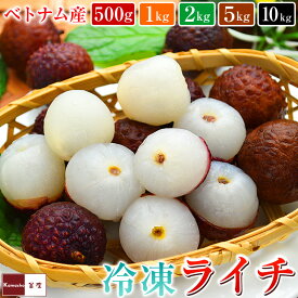 冷凍ライチ 500g 1kg 2kg 5kg 10kg 送料込み （沖縄は別途送料が発生） ベトナム産 ライチ らいち レイシ 業務用 lychee &#33620;枝 お取り寄せ あす楽