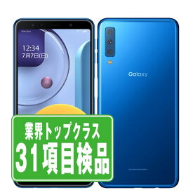 【中古】 Galaxy A7 ブルー SIMフリー 本体 楽天モバイル スマホ ギャラクシー 【あす楽】 【保証あり】 【送料無料】 gaa7rmbl6mtm