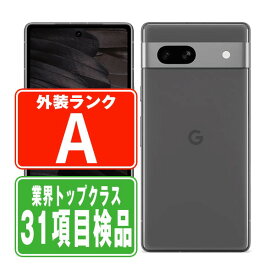 【中古】 Google Pixel7a Charcoal Aランク SIMフリー 本体 ソフトバンク スマホ 【あす楽】 【保証あり】 【送料無料】 gp7asch8mtm