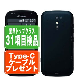 【中古】 F-01L らくらくスマートフォンme ブラック SIMフリー 本体 ドコモ スマホ 【あす楽】 【保証あり】 【送料無料】 f01lbk7mtm