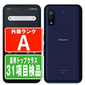 【中古】 F-51B arrows We ネイビー Aランク SIMフリー 本体 ドコモ スマホ 【あす楽】 【保証あり】 【送料無料】 f51bna8mtm