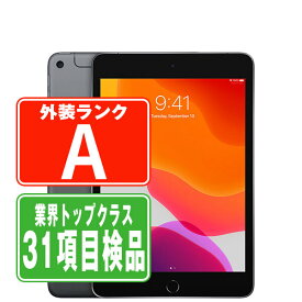 【中古】 iPad mini5 Wi-Fi+Cellular 256GB スペースグレイ A2124 2019年 Aランク SIMフリー 本体 ipadmini5 ipadmini第5世代 タブレットアイパッド アップル apple 父の日 【あす楽】 【保証あり】 【送料無料】 ipdm5mtm368