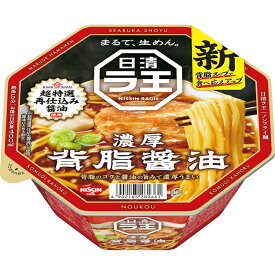 日清 ラ王 背脂コク醤油 113g 12個