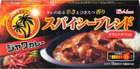 【送料無料メール便】【ハウス食品】ジャワカレー 9皿分 ＜スパイシーブレンド＞ 191g×2個