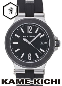 ブルガリ　ディアゴノ セラミック　Ref.DG42BSCVD　新品　ブラック　（BVLGARI　Diagono Ceramic）