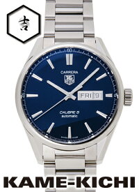 タグ・ホイヤー　カレラ キャリバー5 デイデイト　Ref.WAR201E.BA0723　新品　ブルー　（TAG HEUER　Carrera Calibre5 Day-Date）【楽ギフ_包装】