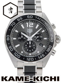 タグ・ホイヤー　フォーミュラ1 クロノグラフ　Ref.CAZ1011.BA0843　新品　アントラサイト/ブラック　（TAG HEUER　Formula1 Chronograph）【楽ギフ_包装】